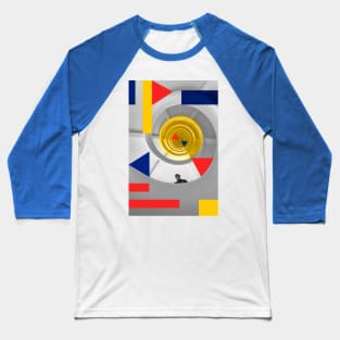 Bauhaus Staircase Baseball T-Shirt